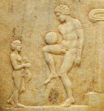 ancient greek football?