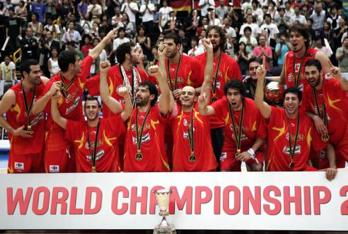 World and European champions Spain