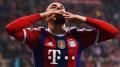 Bayern Munich's F. Ribery celebrates after scoring vs Roma